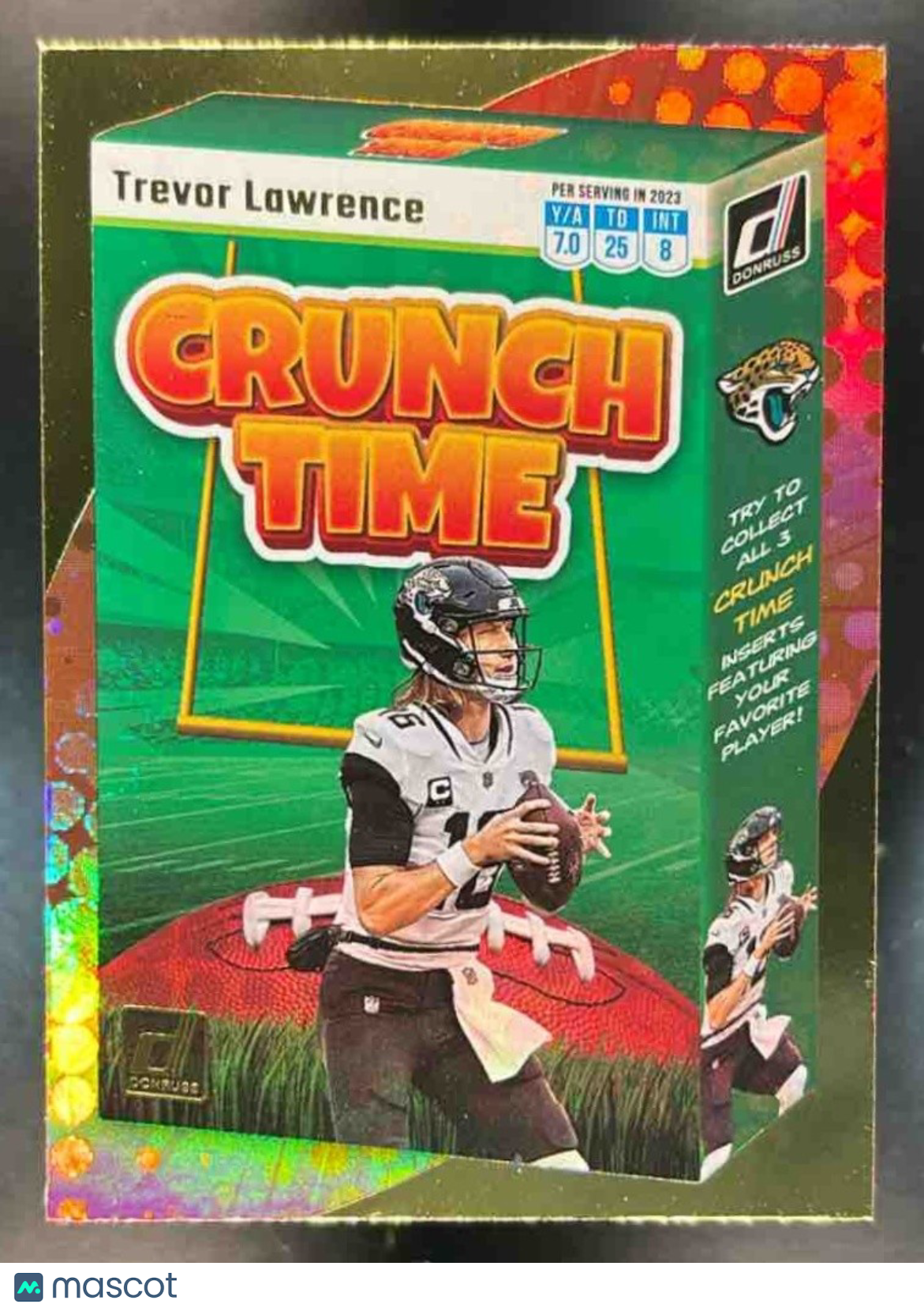2023 Panini Donruss Trevor Lawrence Crunch Time #CT-5 Jacksonville Jaguars - Sports Cards