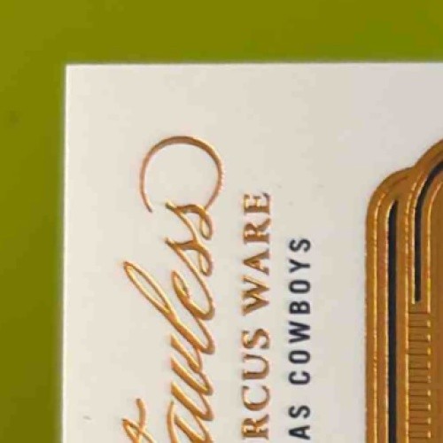 2023 Panini Flawless DeMarcus Ware Patch Auto Bronze 4/6 MEM Dallas Cowboys - Sports Cards