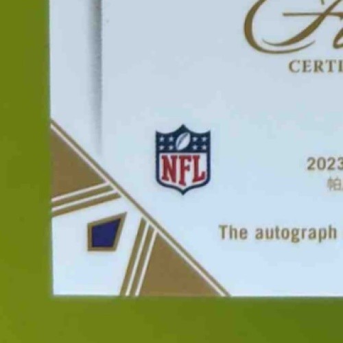 2023 Panini Flawless Justin Tucker All Pro Ink 5/25 Auto Baltimore Ravens - Sports Cards