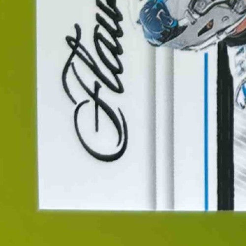 2023 Panini Flawless Luke Kuechly Patches Platinum 1/1 Nike NFL Laundry Tag - Sports Cards