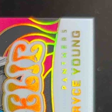 2023 Panini Illusions Bryce Young Funkadelic Pink 64/399 RC Carolina Panthers - Sports Cards