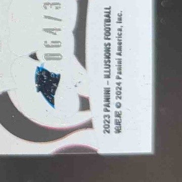 2023 Panini Illusions Bryce Young Funkadelic Pink 64/399 RC Carolina Panthers - Sports Cards