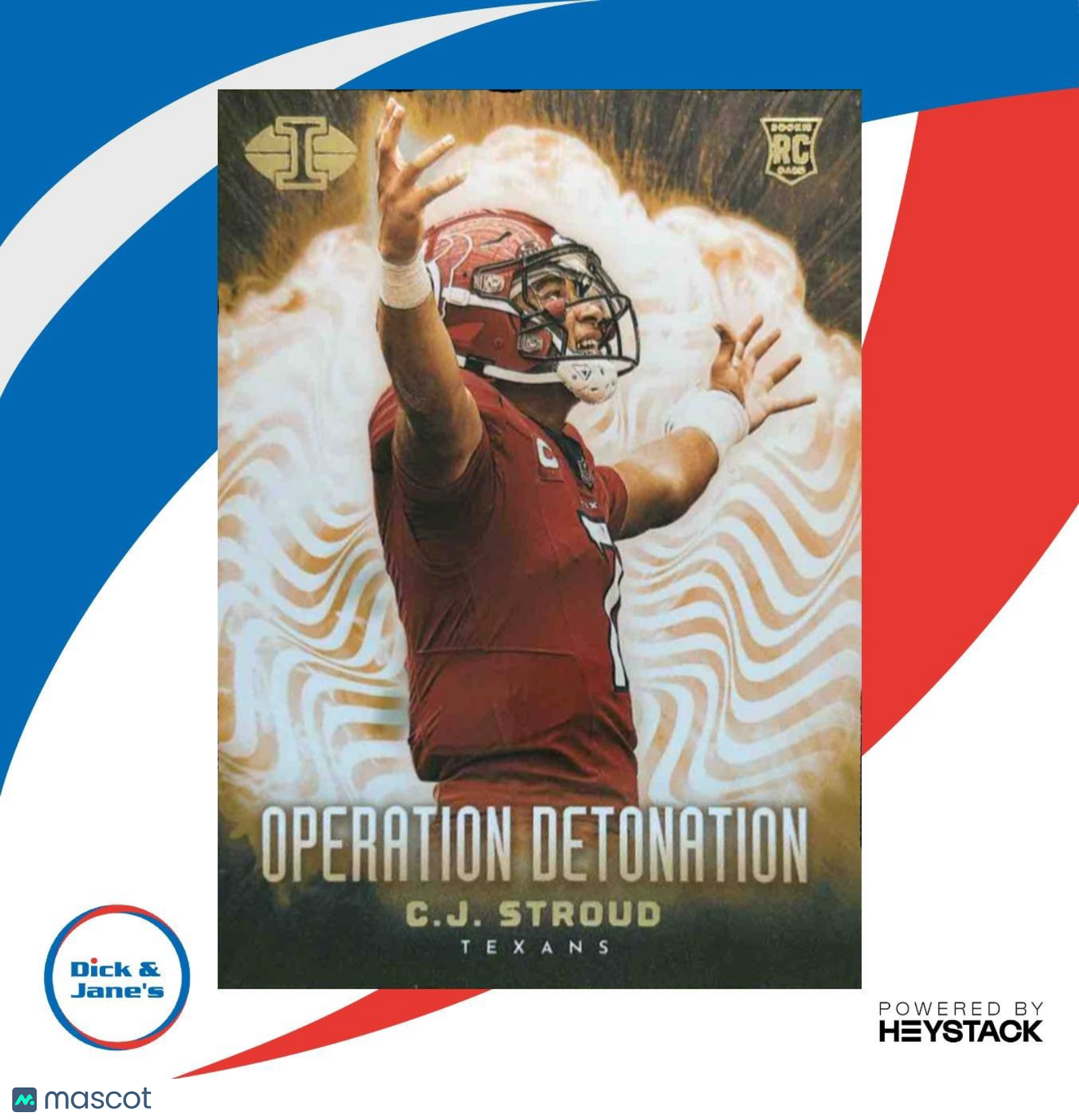2023 Panini Illusions C.J. Stroud Operation Detonation #19 RC Houston Texans - Sports Cards