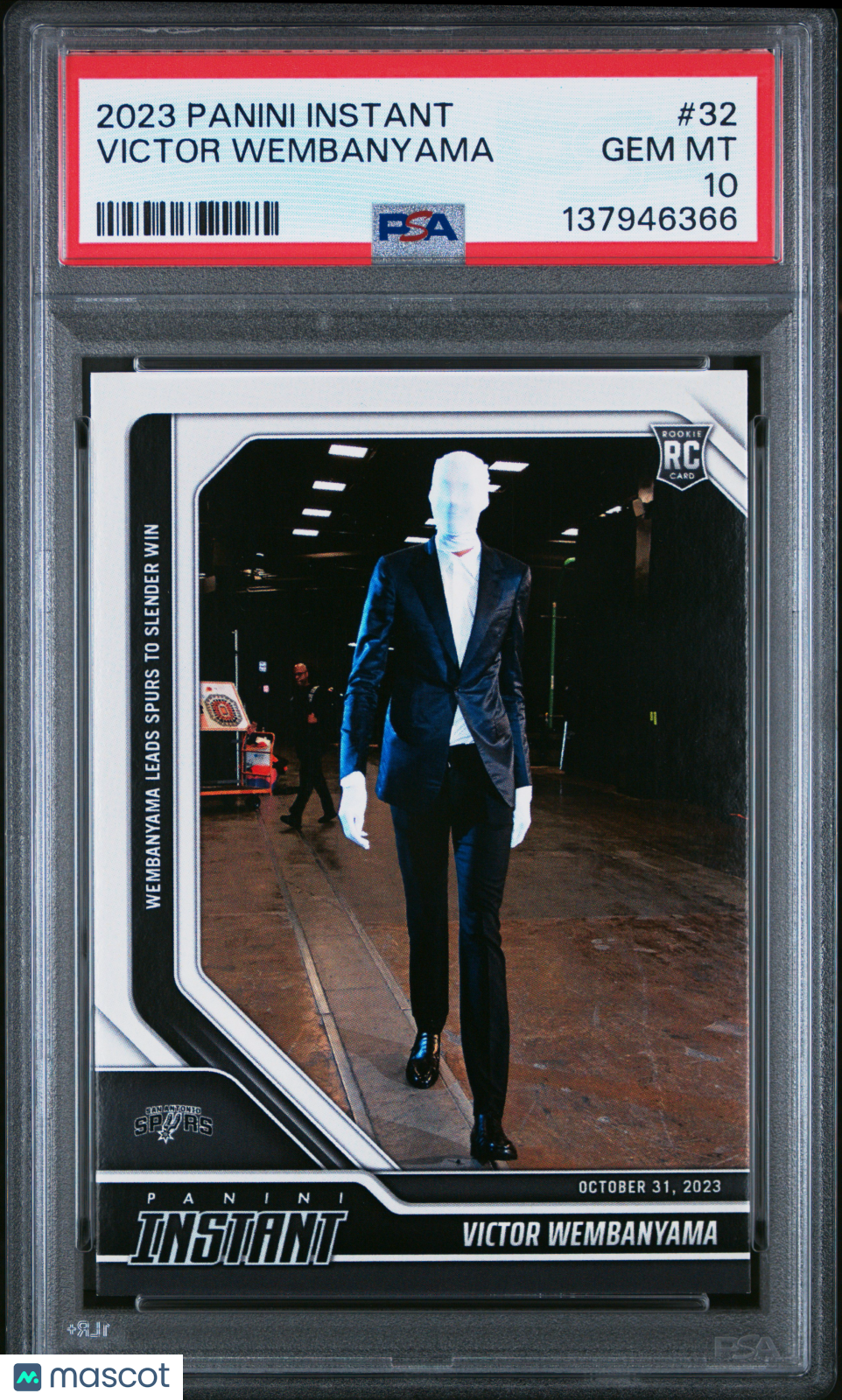 2023 Panini Instant Victor Wembanyama #32 PSA 10 GEM MINT San Antonio Spurs - Graded Sports Cards