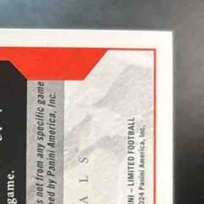 2023 Panini Limited Chase Brown /199 #105 MEM Auto RC Cincinnati Bengals - Sports Cards