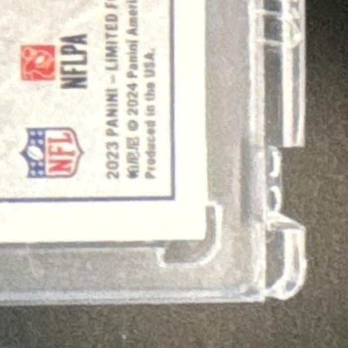 2023 Panini Limited Chris Johnson Monikers Emerald Auto 1/10 Tennessee Titans - Sports Cards