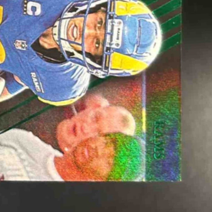 2023 Panini Limited Cooper Kupp Emerald Spotlight /10 #63 Los Angeles Rams - Sports Cards