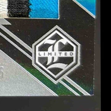2023 Panini Limited Jonathan Mingo Silver Spotlight 53/75 Auto Panthers Rookie - Sports Cards
