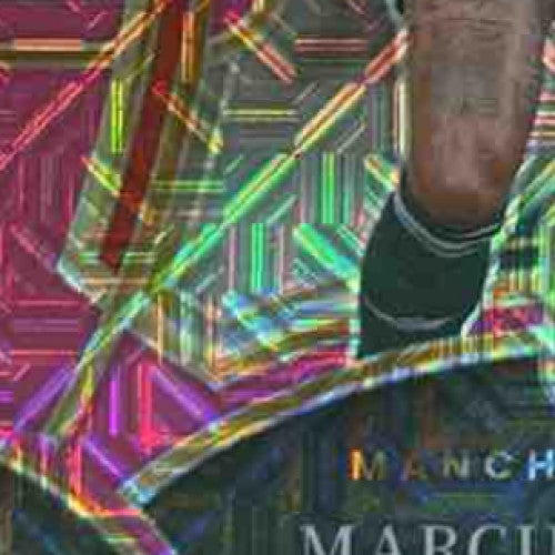 2023 Panini Marcus Rashford Pink Mojo Prizm /325 #166 Mezzanine Manchester - Sports Cards