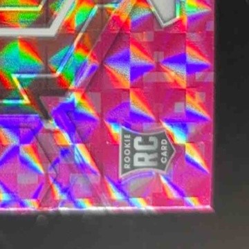 2023 Panini Mosaic Bijan Robinson Camo Pink #ND-9 RC NFL Debut Atlanta Falcons - Sports Cards