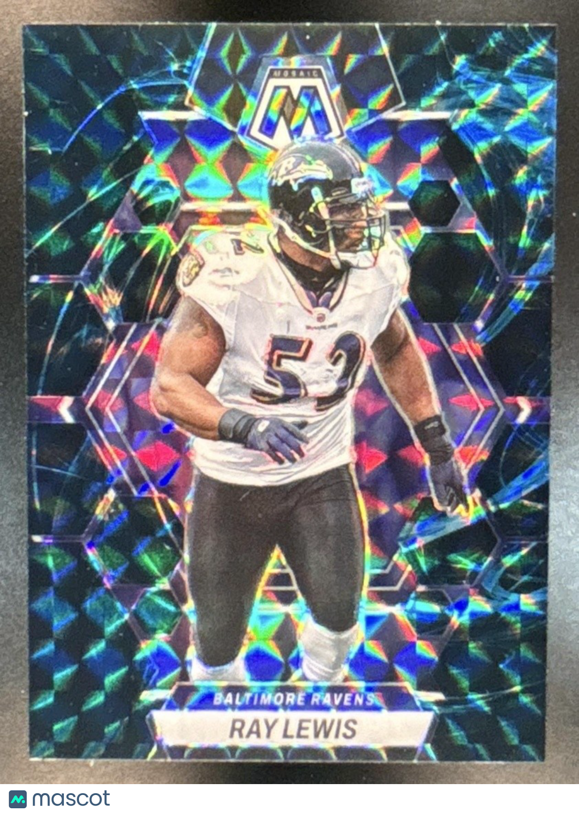 2023 Panini Mosaic Ray Lewis Genesis Mosaic #17 Baltimore Ravens - Sports Cards