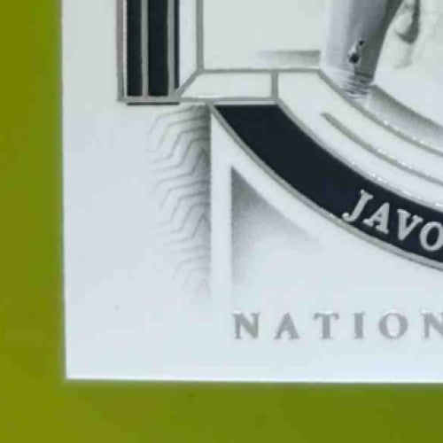 2023 Panini National Treasures Javonte Williams 20/99 #29 Denver Broncos - Sports Cards