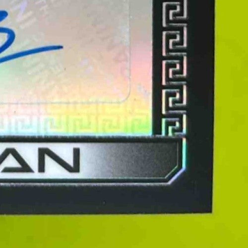 2023 Panini Obsidian Rhamondre Stevenson Matrix Material Auto /199 Patriots - Sports Cards