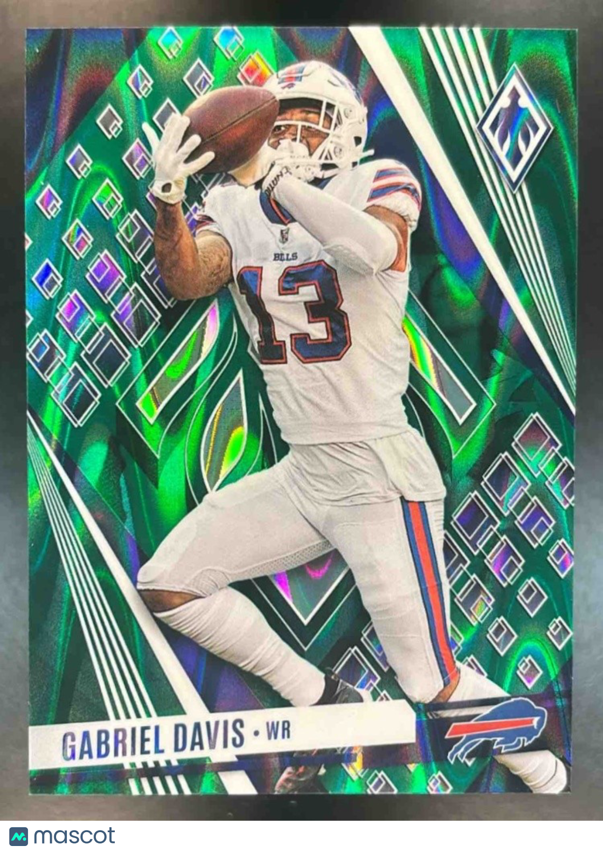 2023 Panini Phoenix Gabriel Davis Green Seismic /25 #78 Buffalo Bills - Sports Cards