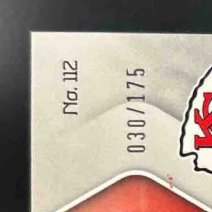 2023 Panini Phoenix Rashee Rice Lava /175 #112 RC Kansas City Chiefs - Sports Cards