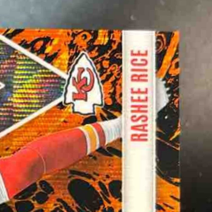 2023 Panini Phoenix Rashee Rice Lava /175 #112 RC Kansas City Chiefs - Sports Cards