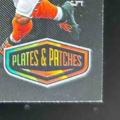 2023 Panini Plates & Patches Ja’Marr Chase Swag Champ /75 Cincinnati Bengals - Sports Cards