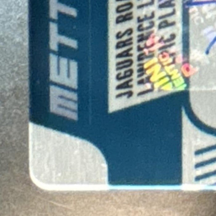 2023 Panini Plates & Patches Trevor Lawrence Mettle Moments /25 Auto Jaguars - Sports Cards