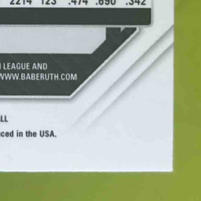 2023 Panini Prizm Babe Ruth Blue Ice #2 New York Yankees - Sports Cards