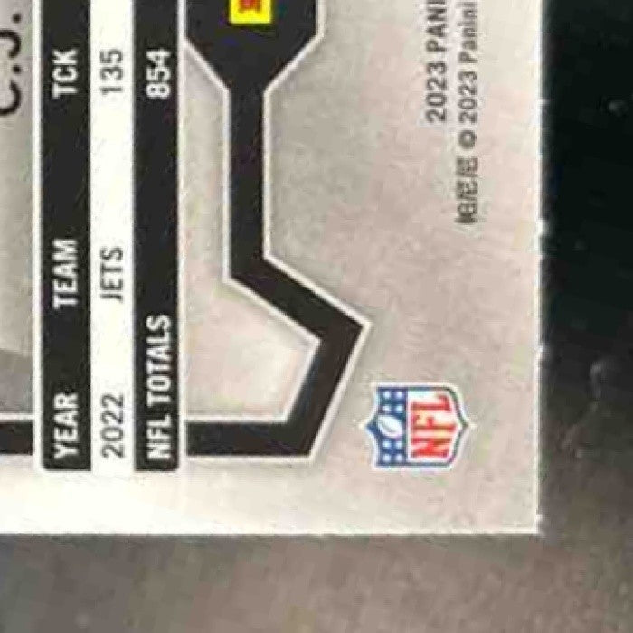 2023 Panini Prizm C.J. Mosley Black and White Checker #230 New York Jets - Sports Cards