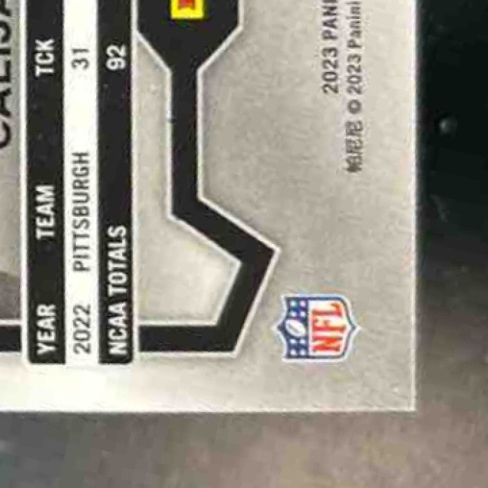 2023 Panini Prizm Calijah Kancey Black and White Checker #393 RC Buccaneers - Sports Cards