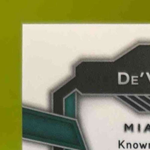 2023 Panini Prizm De’Von Achane Rookie Gear #RG-DA MEM RC Miami Dolphins - Sports Cards