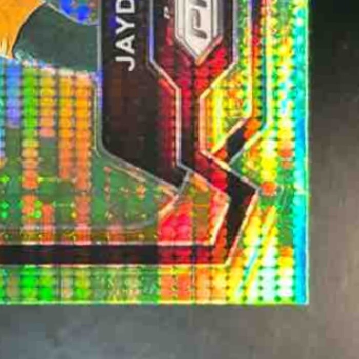 2023 Panini Prizm Jayden Reed Neon Green Pulsar #334 RC Bay Packers - Sports Cards