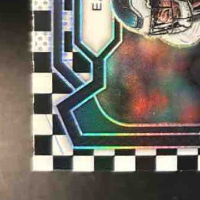 2023 Panini Prizm Nolan Smith Black and White Checker #382 RC Eagles - Sports Cards