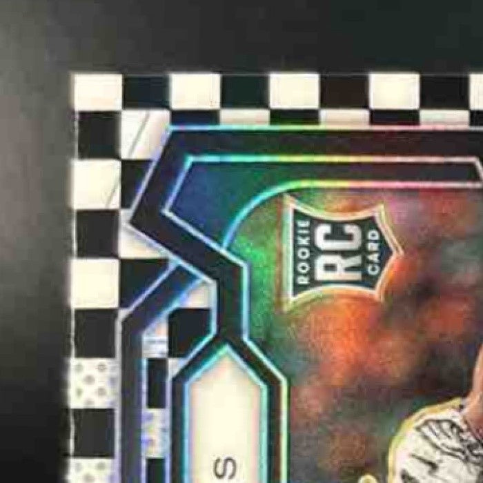 2023 Panini Prizm Nolan Smith Black and White Checker #382 RC Eagles - Sports Cards