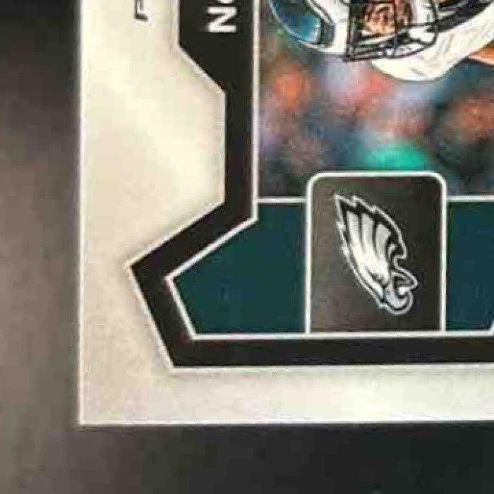 2023 Panini Prizm Nolan Smith Black and White Checker #382 RC Eagles - Sports Cards