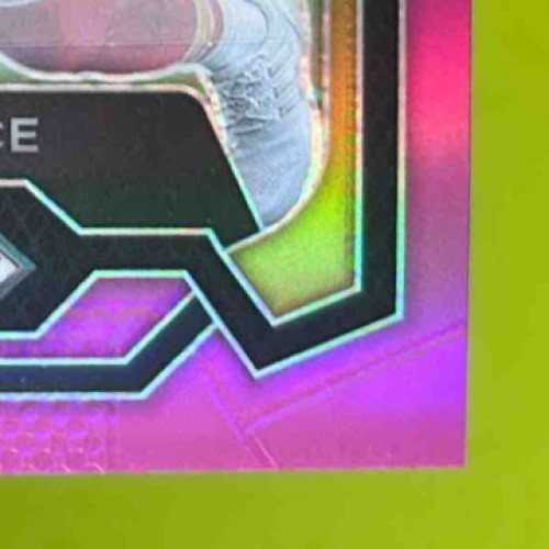 2023 Panini Prizm Rashee Rice Auto Pink #350 RC Kansas City Chiefs - Sports Cards
