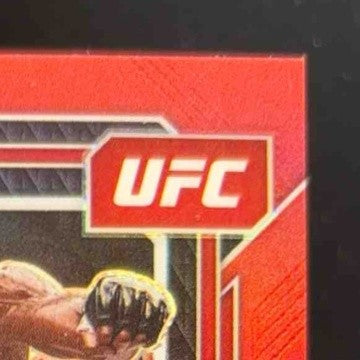 2023 Panini Prizm UFC Jared Cannonier Superstar Auto Red Prizms /99 #SA-JCN - Sports Cards
