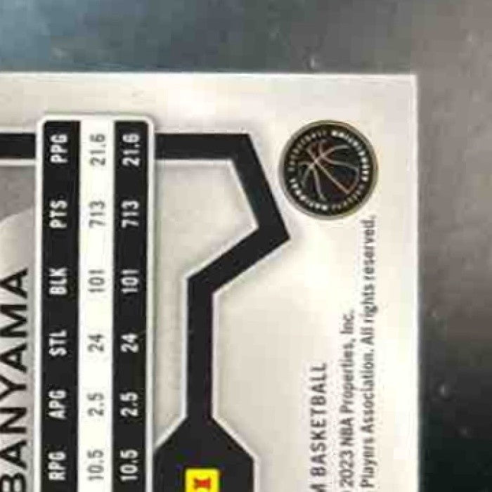 2023 Panini Prizm Victor Wembanyama #136 RC San Antonio Spurs - Sports Cards