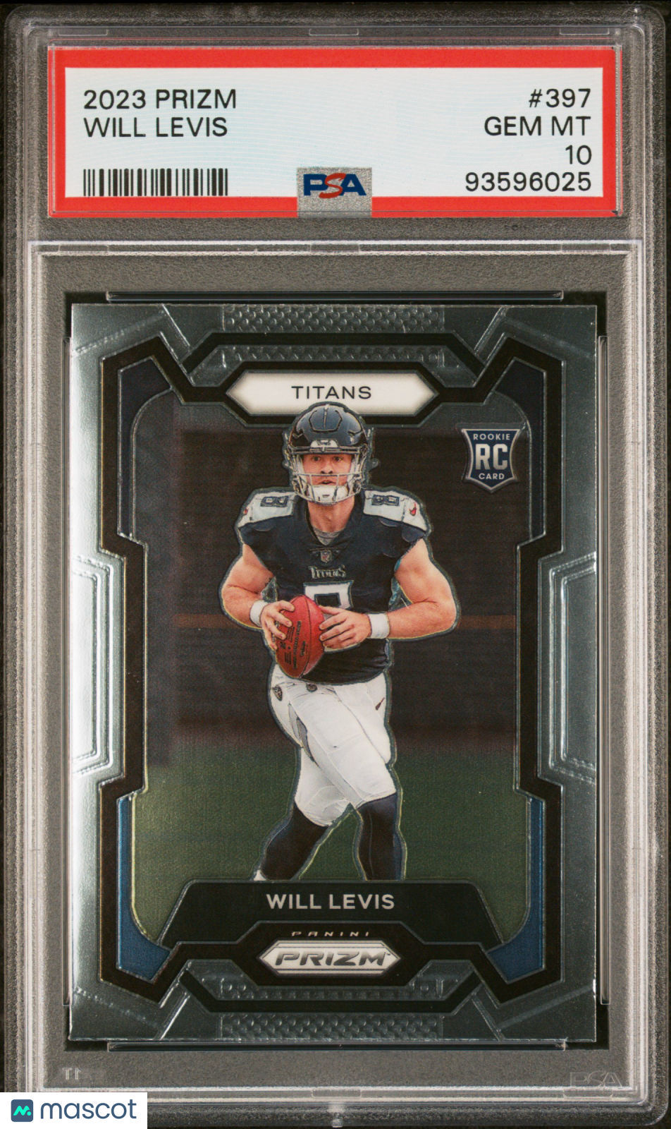 2023 Panini Prizm Will Levis #397 PSA 10 - Graded Sports Cards