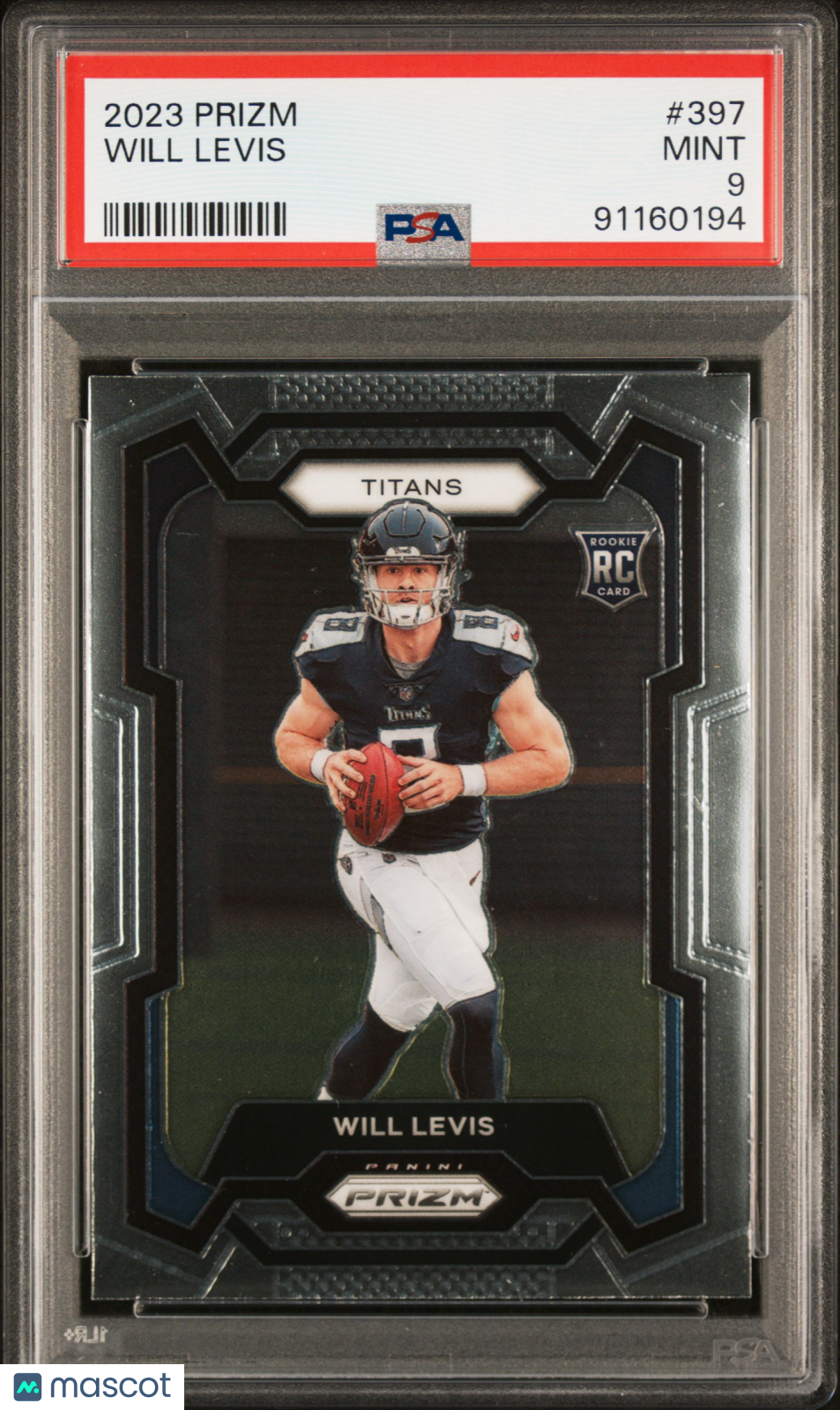 2023 Panini Prizm Will Levis #397 PSA 9 - Graded Sports Cards