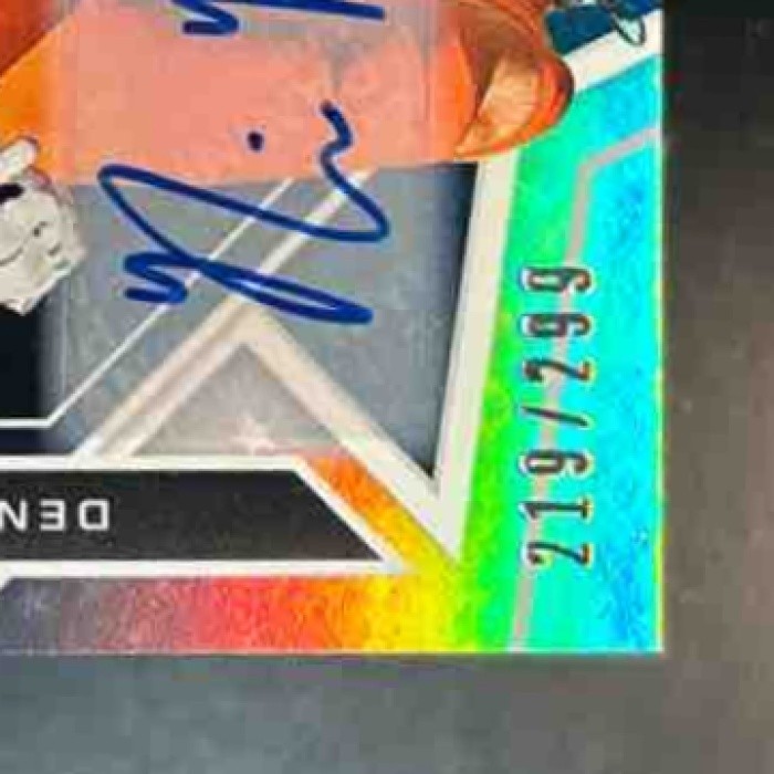 2023 Panini Rookies & Stars Riley Moss Signatures /299 Auto RC Denver Broncos - Sports Cards