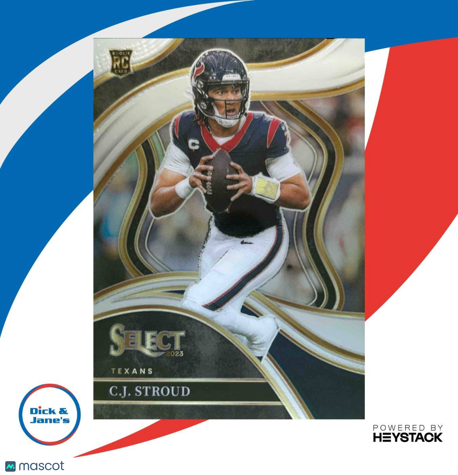 2023 Panini Select C.J. Stroud #289 Club RC Houston Texans - Sports Cards
