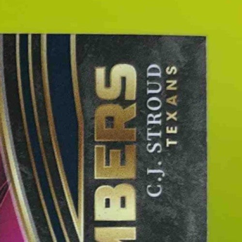 2023 Panini Select C.J. Stroud Numbers #NMB-CST RC Houston Texans - Sports Cards