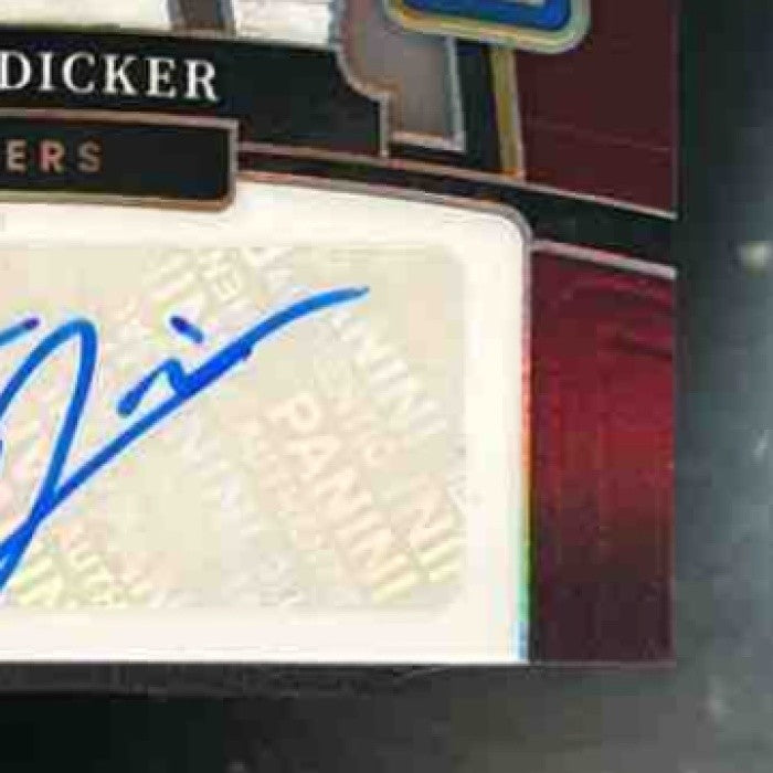 2023 Panini Select Cameron Dicker Signatures Maroon /75 Los Angeles Chargers - Sports Cards