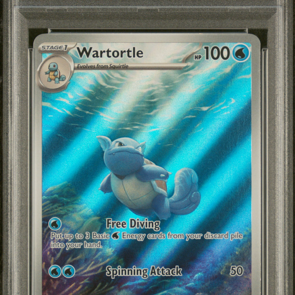 2023 Pokemon 151 Wartortle #171 Illustration Rare PSA