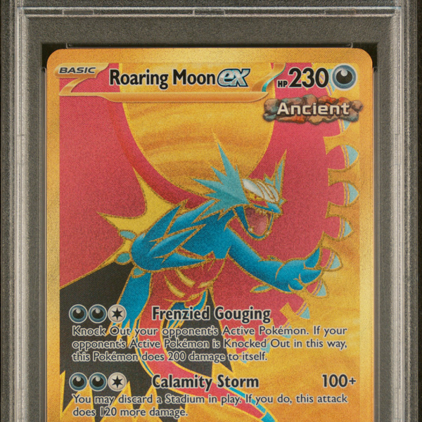2023 Pokemon Paradox Rift Roaring Moon EX #262 Hyper