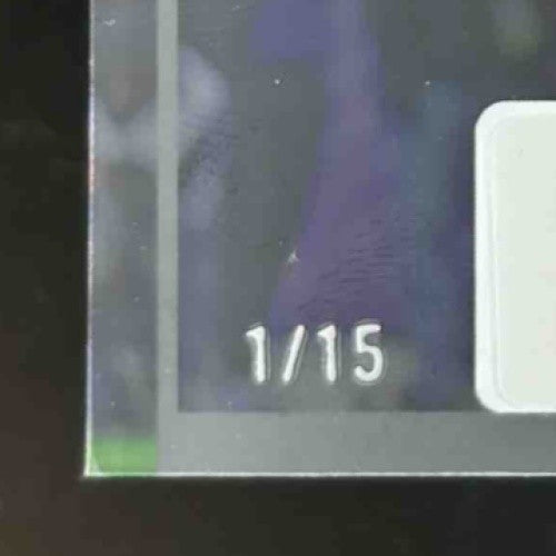 2023 Pro Set Pure Cam Ward Action Ink Auto Clear Bronze Spectrum #01/15 Rookie - Sports Cards