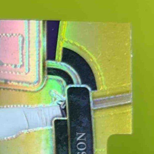 2023 Select Jordan Addison Red and Yellow Prizm Die Cut #66 RC Concourse Vikings - Sports Cards