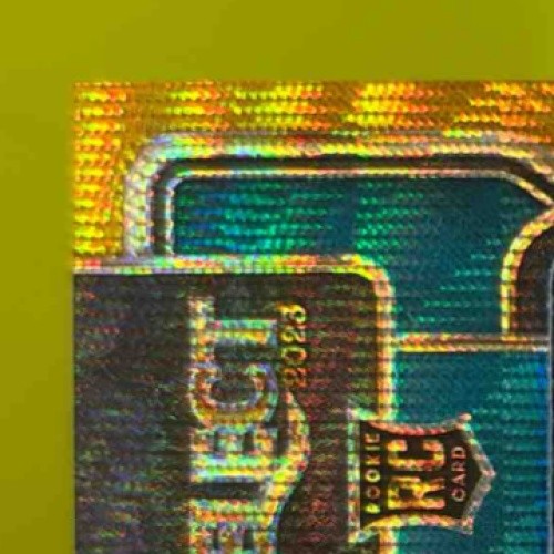 2023 Select Tank Bigsby Rookie Gold Wave Prizm MEM Auto RC NFL Patch Logo - Sports Cards