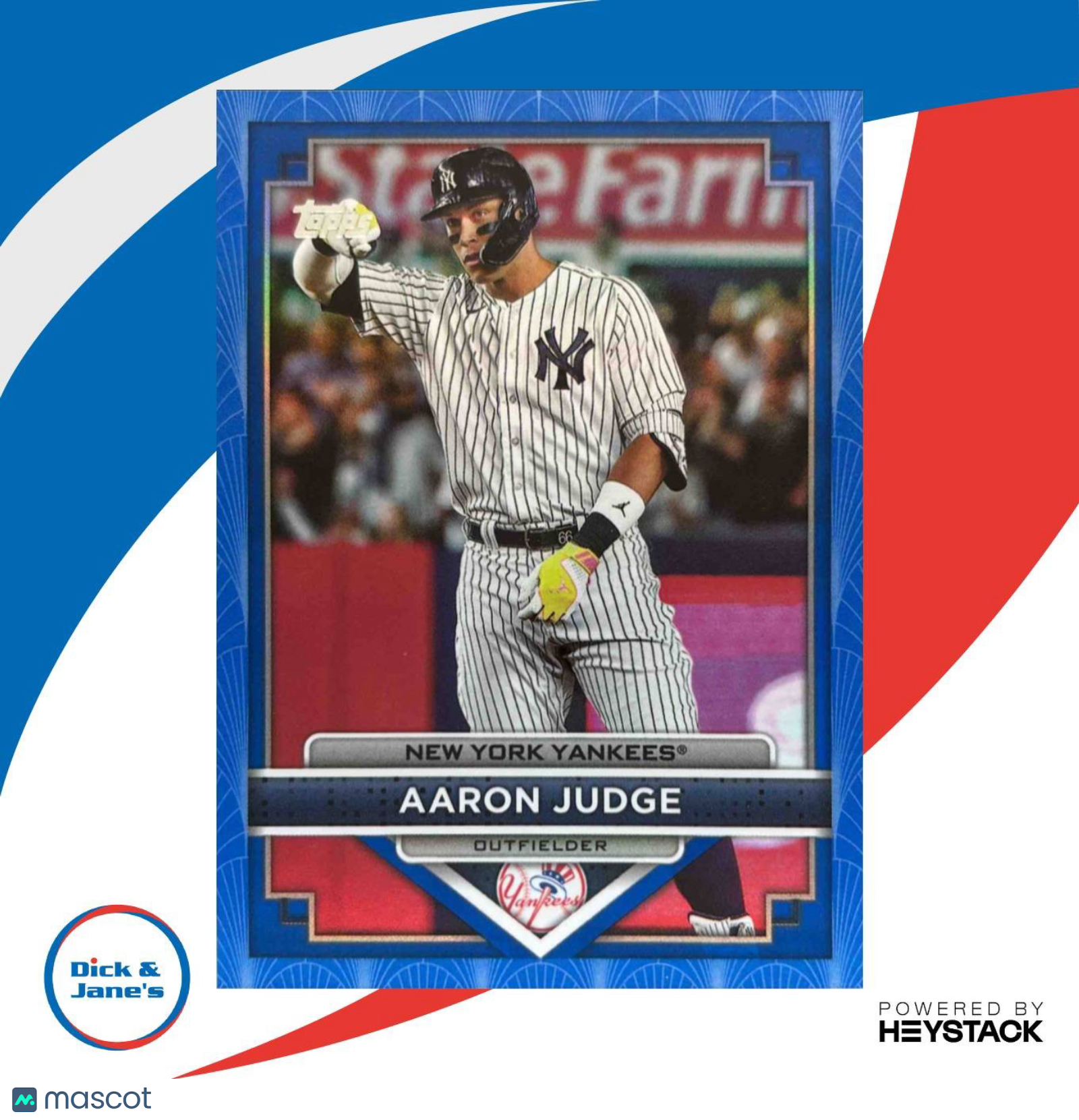 2023 Topps Aaron Judge Collection Blue 24/50 #59 New York Yankees - Sports Cards