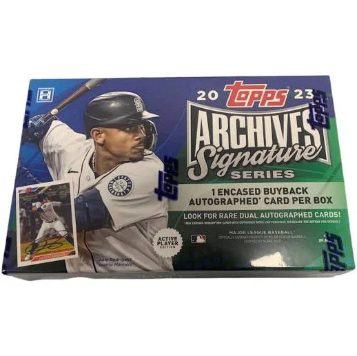 2023 Topps Archives Signatures Series Active Player Edition Baseball Hobby Box - MLB Hobby Box