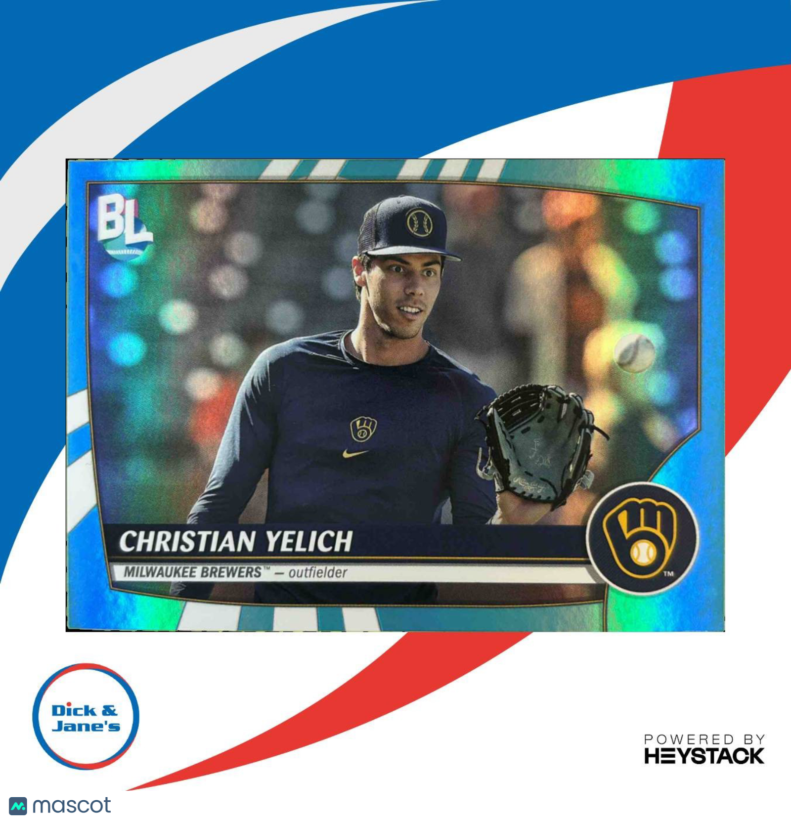 2023 Topps Big League Christian Yelich #271 Milwaukee Brewers - Sports Cards