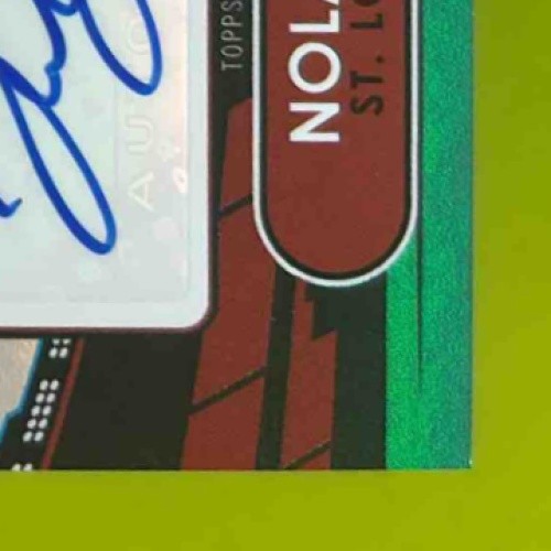 2023 Topps Big League Nolan Gorman Opening Act Auto RC St. Louis Cardinals - Sports Cards