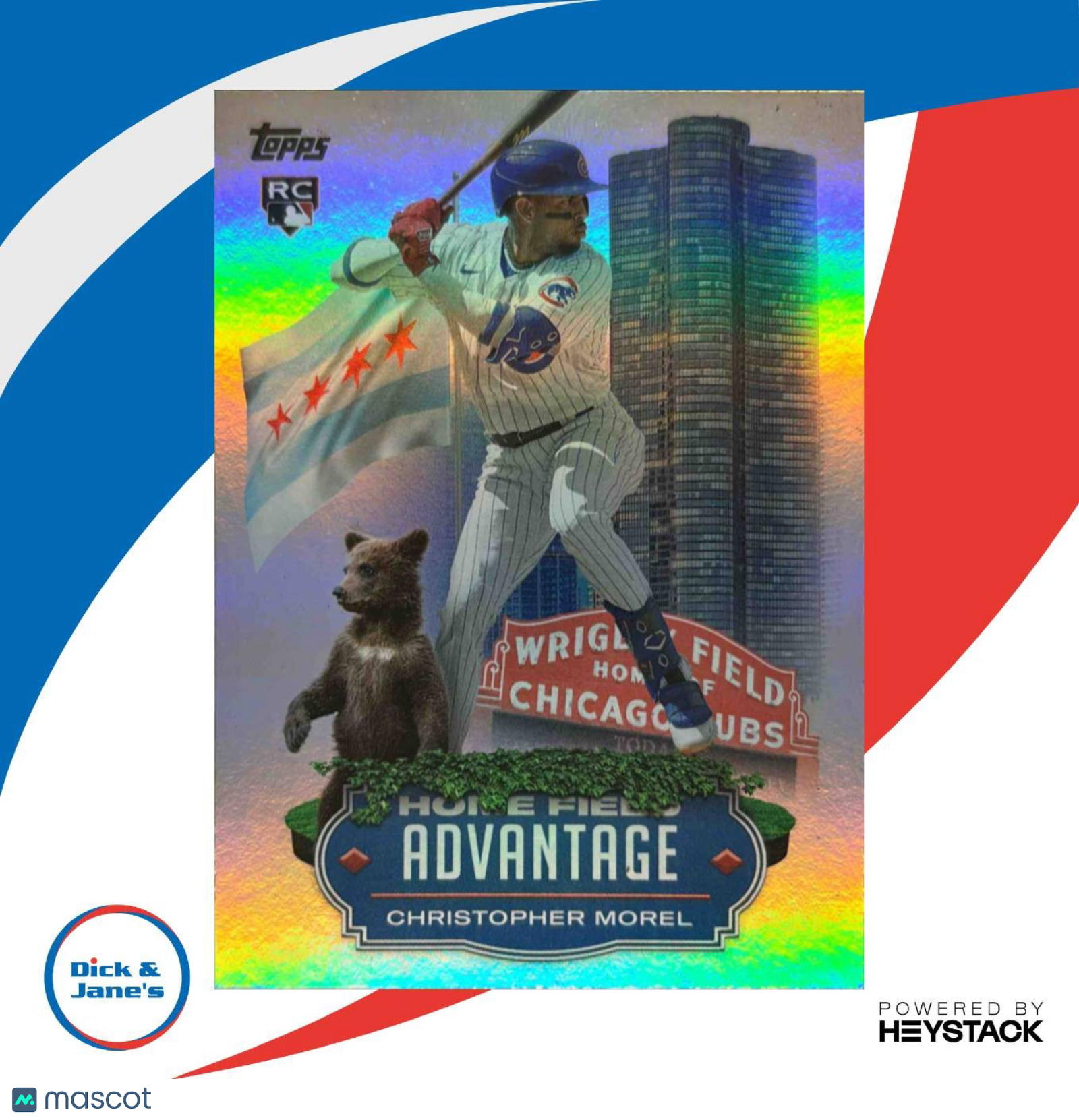 2023 Topps Christopher Morel Home Field Advantage #HA-19 RC Chicago Cubs - Sports Cards