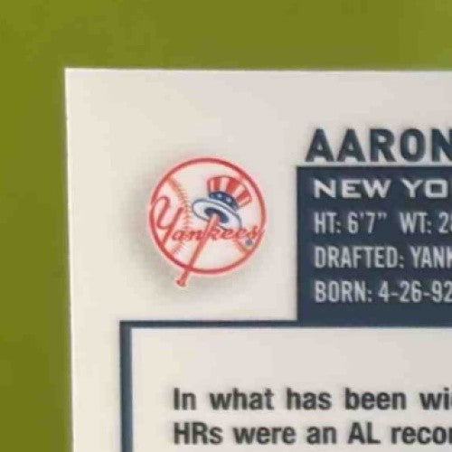 2023 Topps Chrome Aaron Judge #62 New York Yankees - Sports Cards